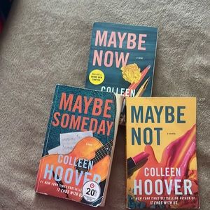 Colleen Hoover’s Maybe Someday Series.